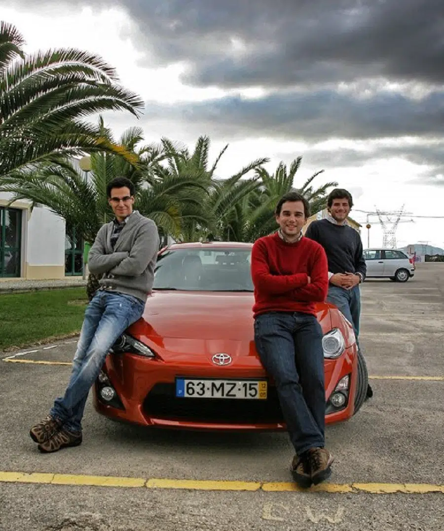 Tiago Luís, Guilherme Costa e Diogo Teixeira