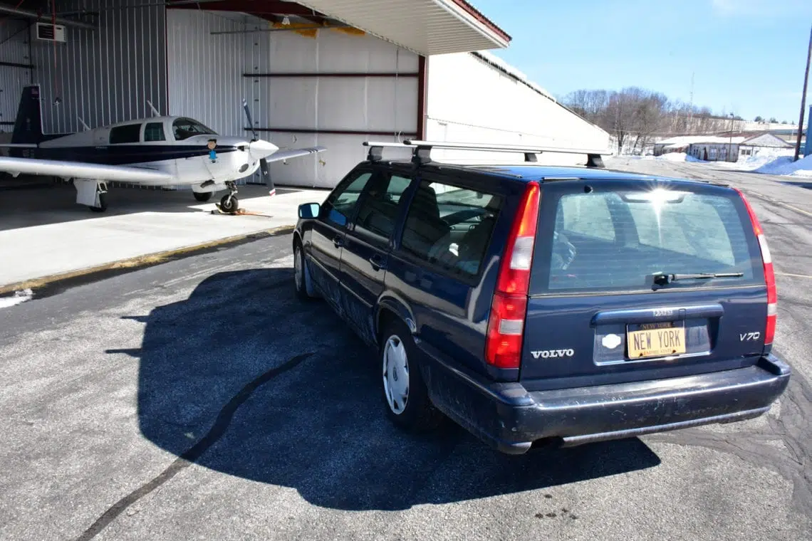 volvo v70 com matrícula new york