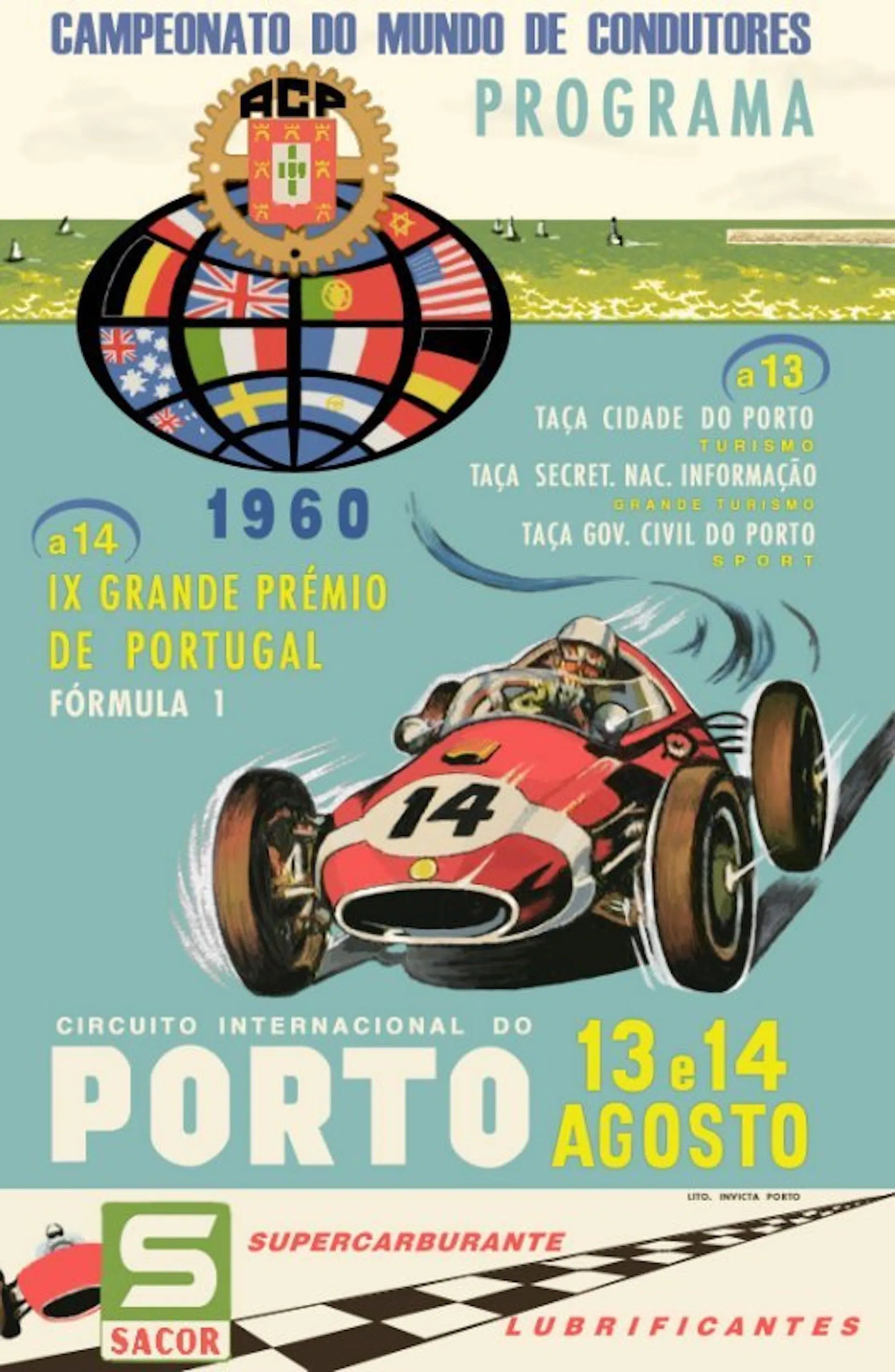 cartaz gp portugal 1960