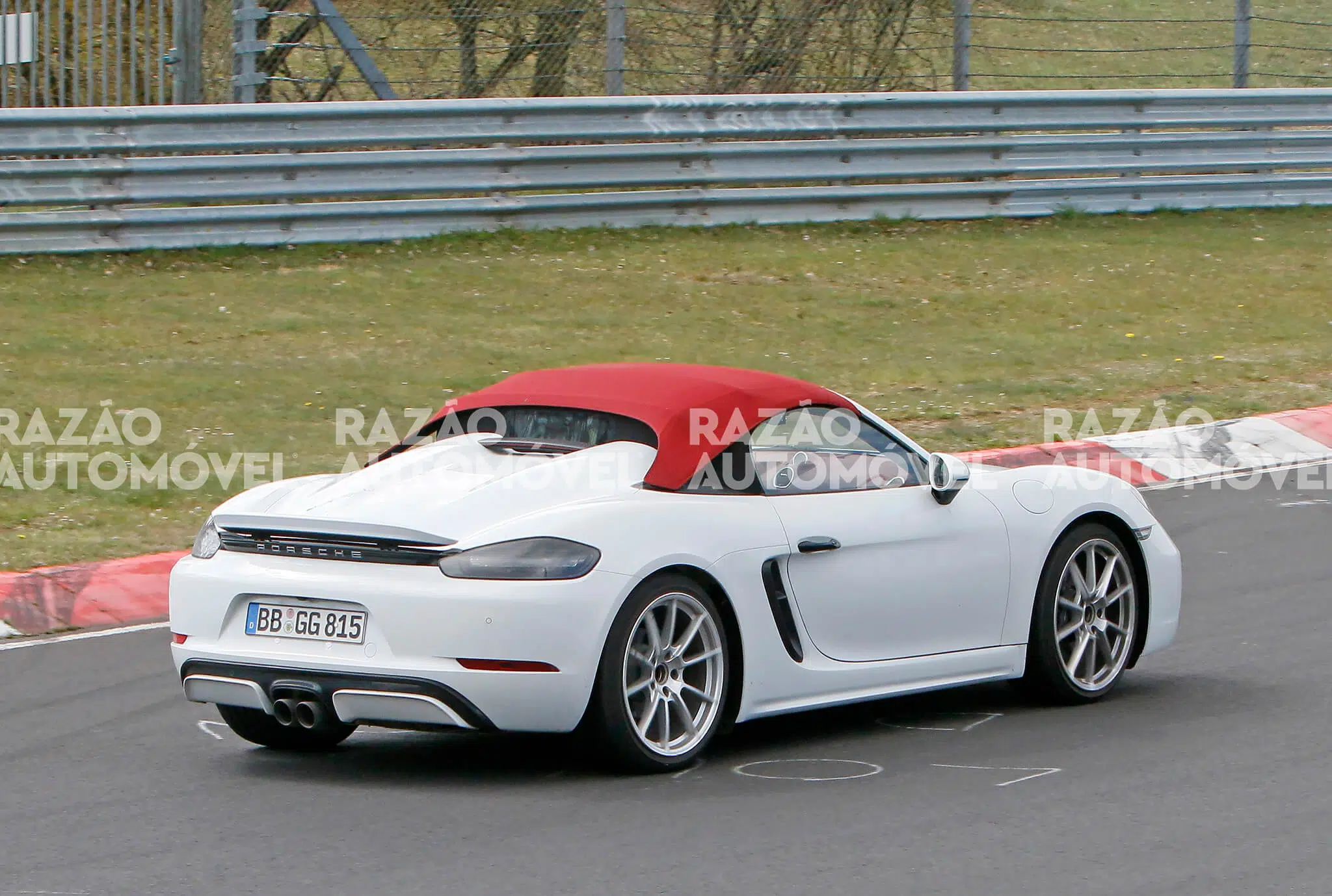 Porsche 718 Spyder fotos-espia