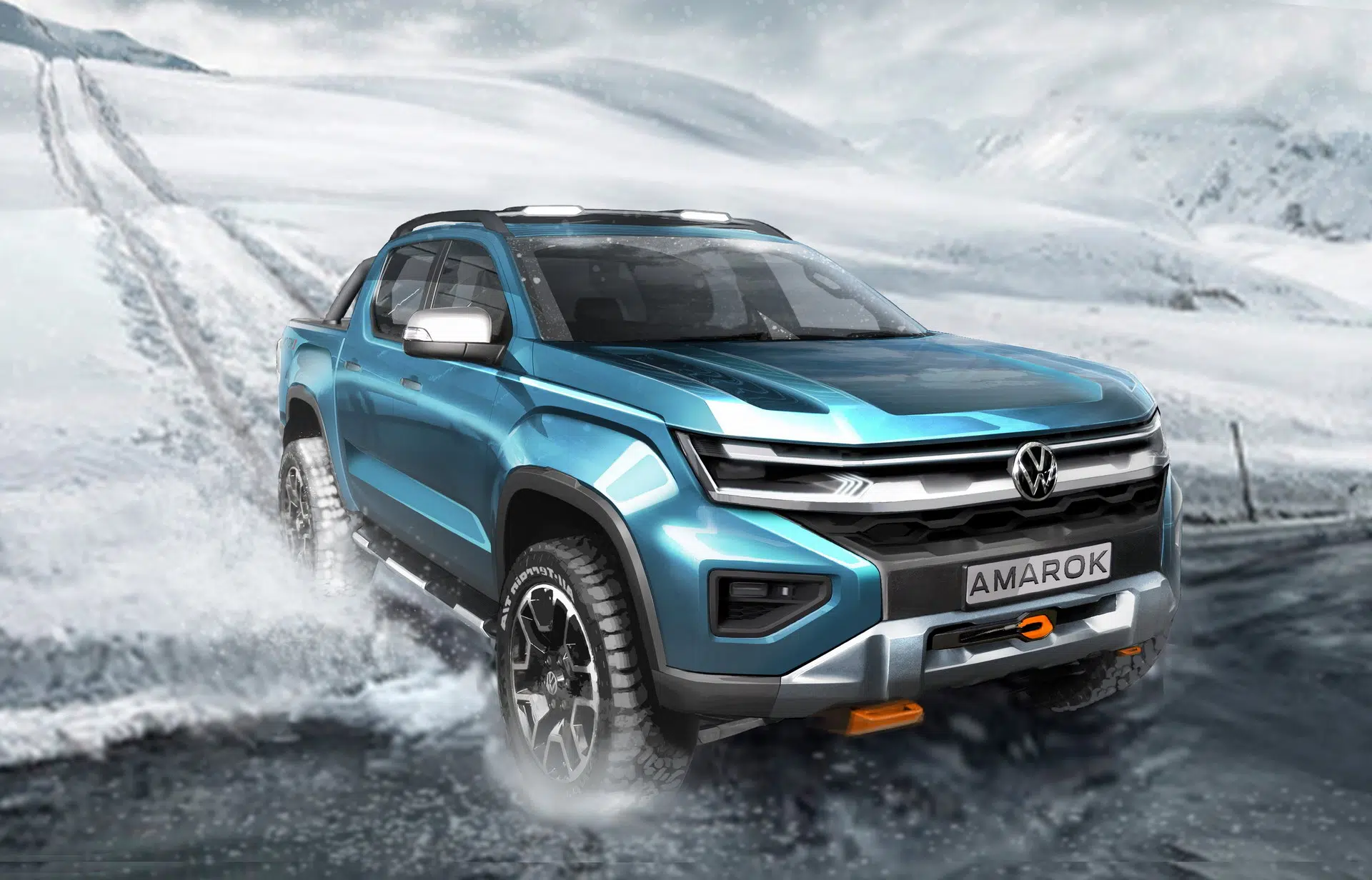 Volkswagen amarok teaser