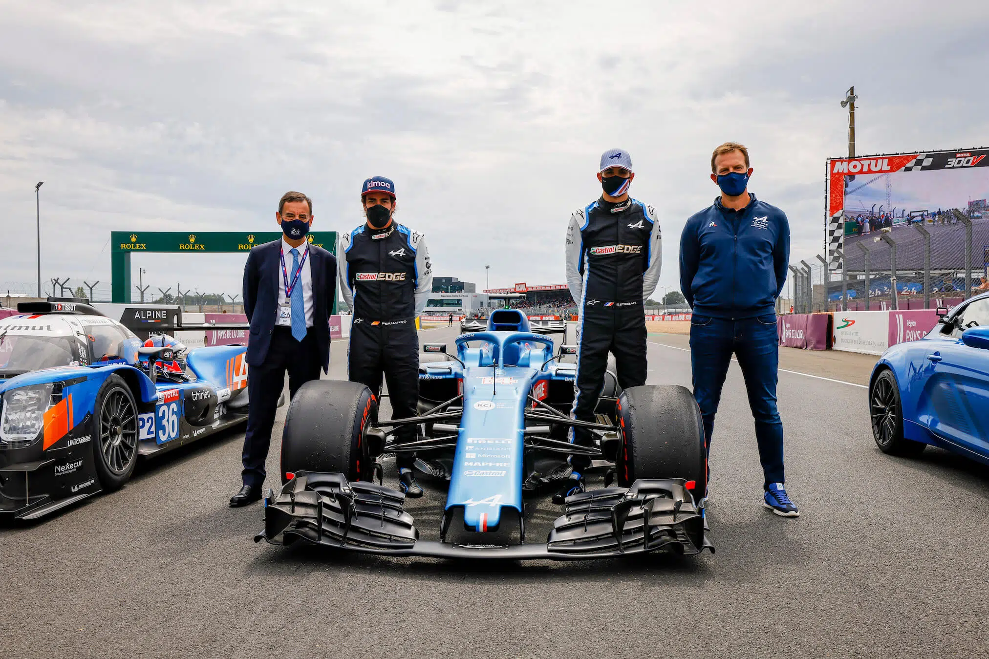 Parada Alpine 24 horas le mans