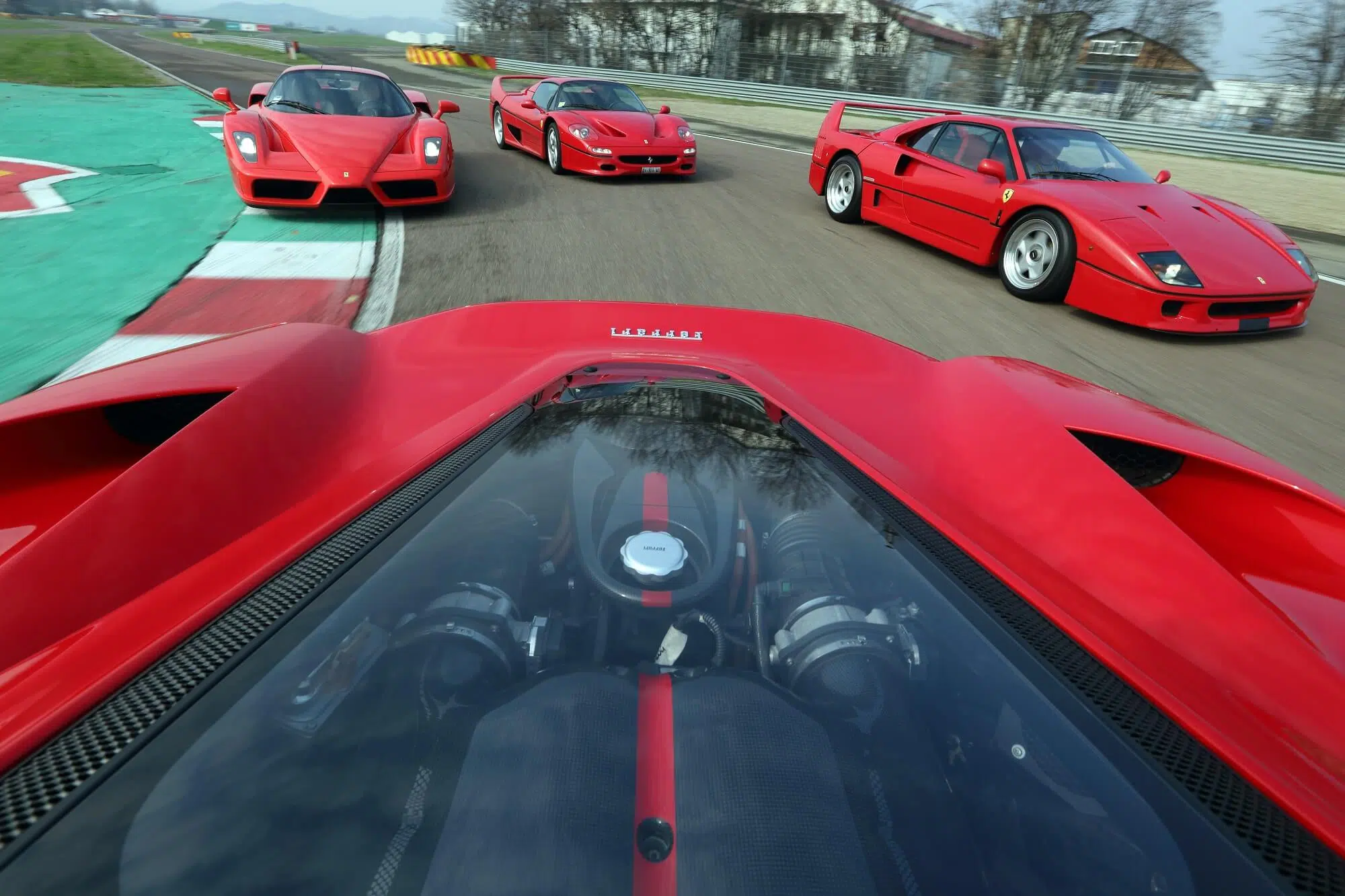 Ferrari F40, F50 e Enzo