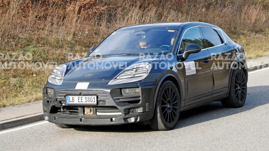 Porsche Macan elétrico fotos-espia