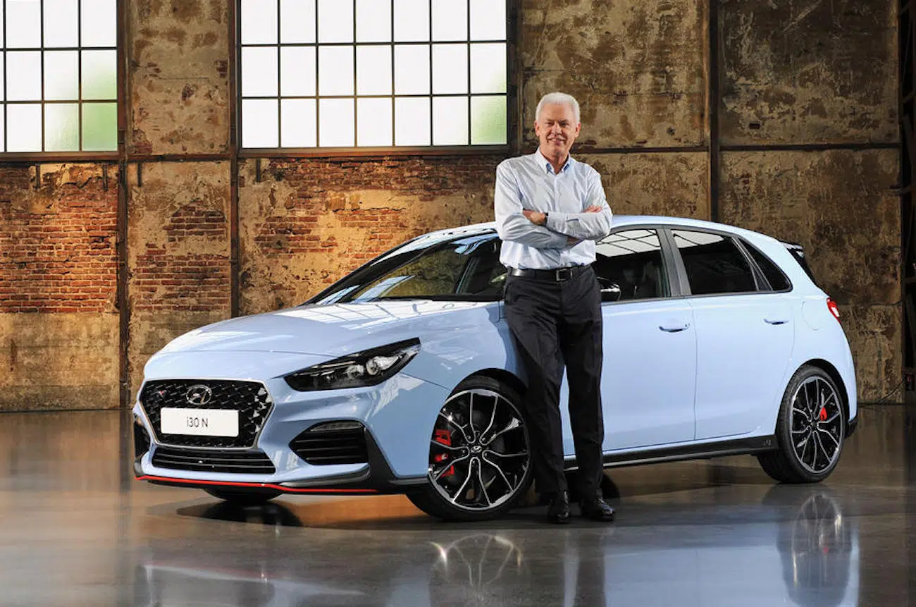 Albert Biermann com Hyundai I30 N