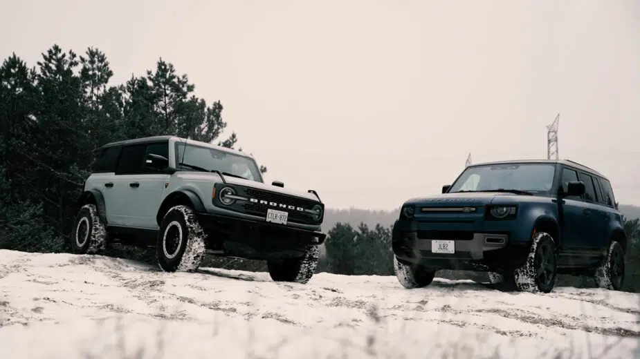 Ford Bronco vs Land Rover Defender