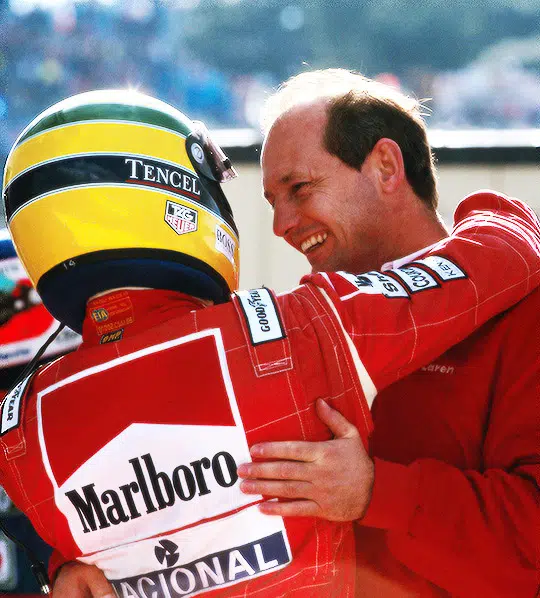 ron dennis e ayrton senna