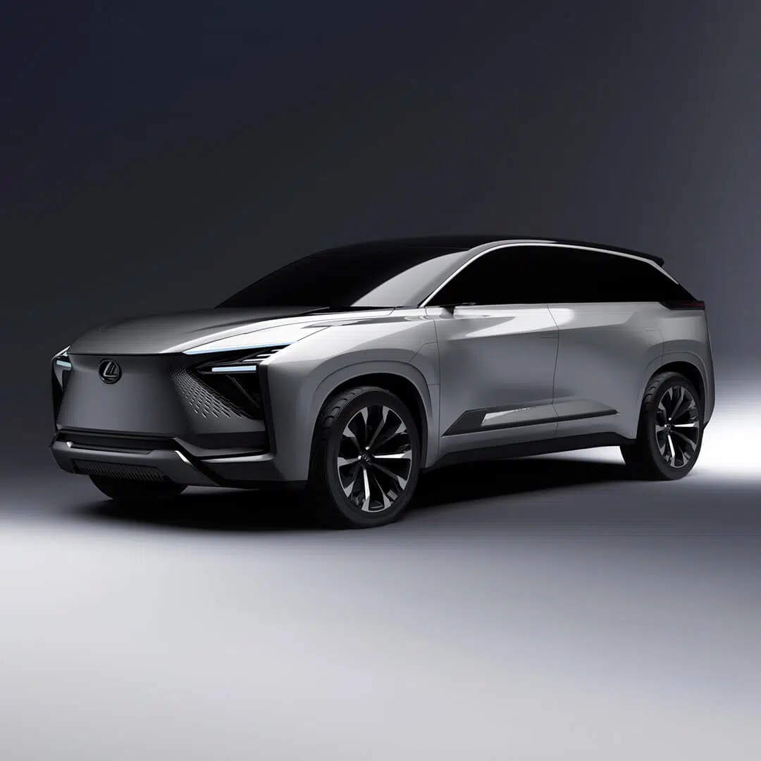 Lexus teaser suv elétrico