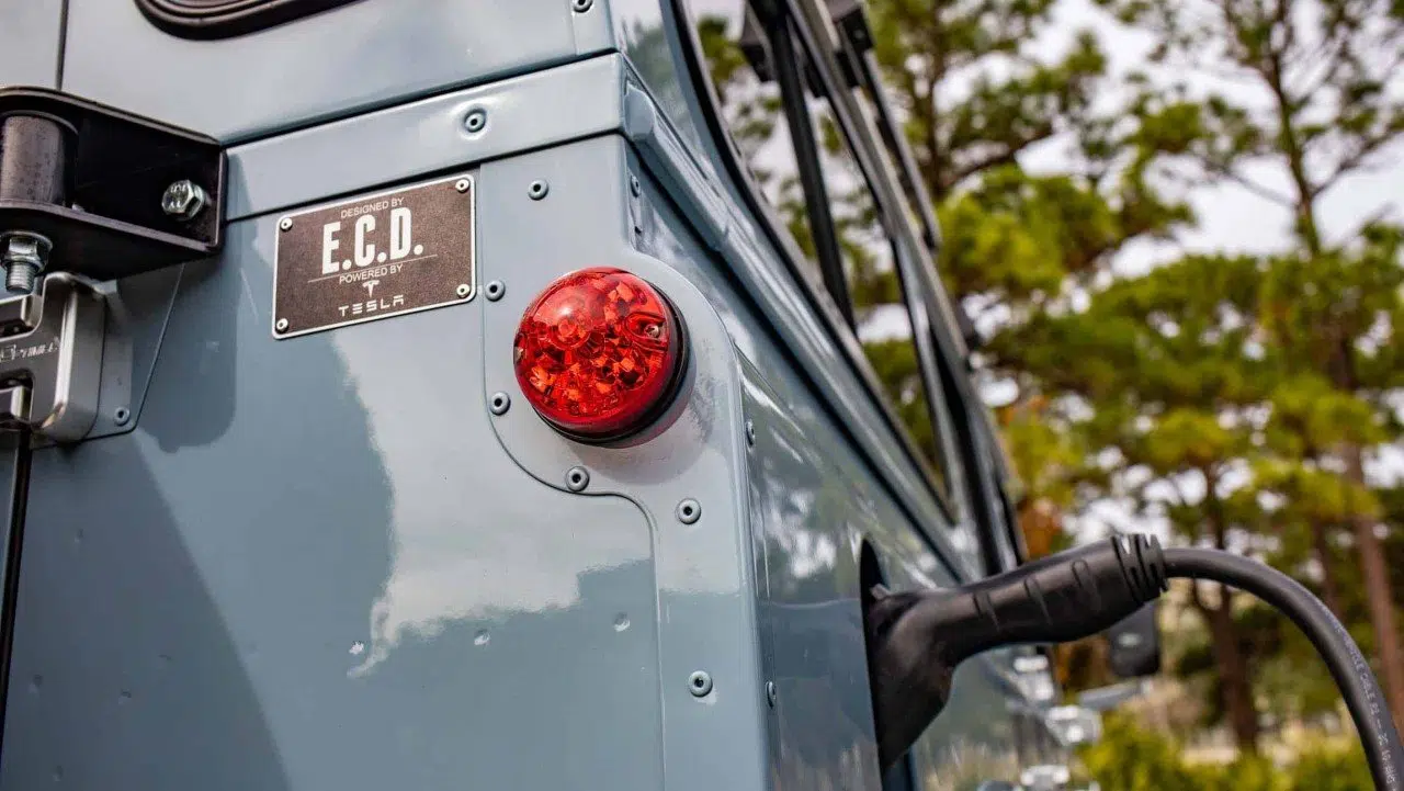 Tesla Land Rover Defender