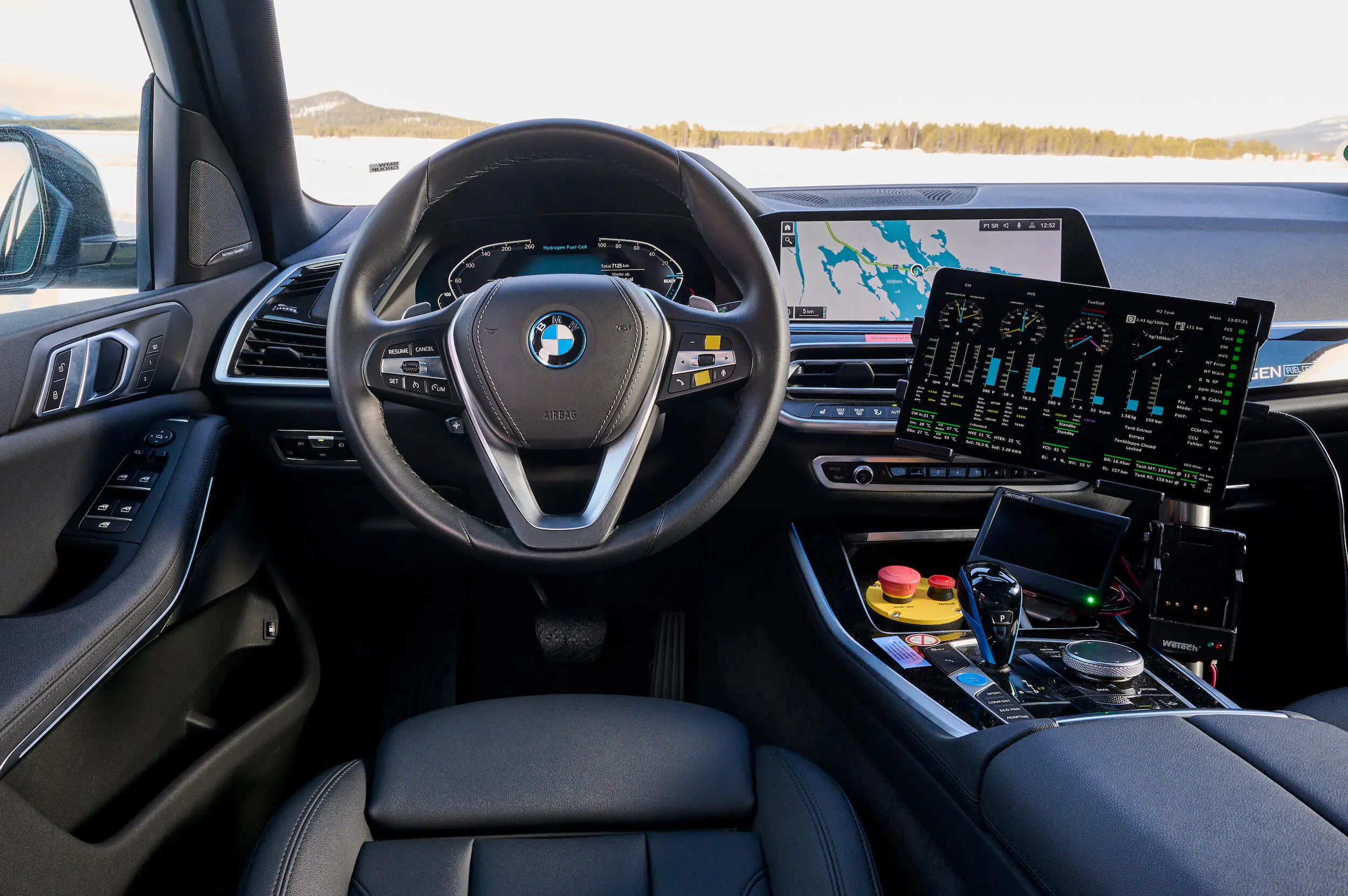 BMW iX5 Hydrogen interior