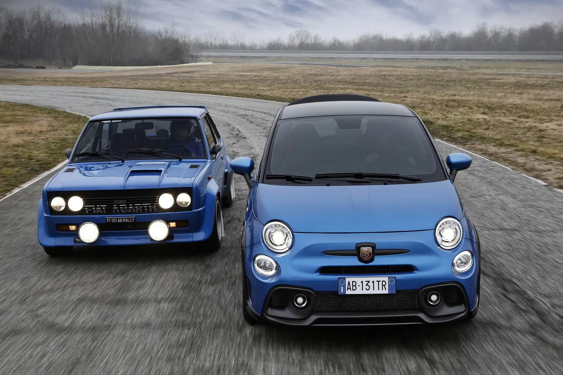 Abarth 695 Tributo 131 Rally e Fiat 131 Abarth Rally