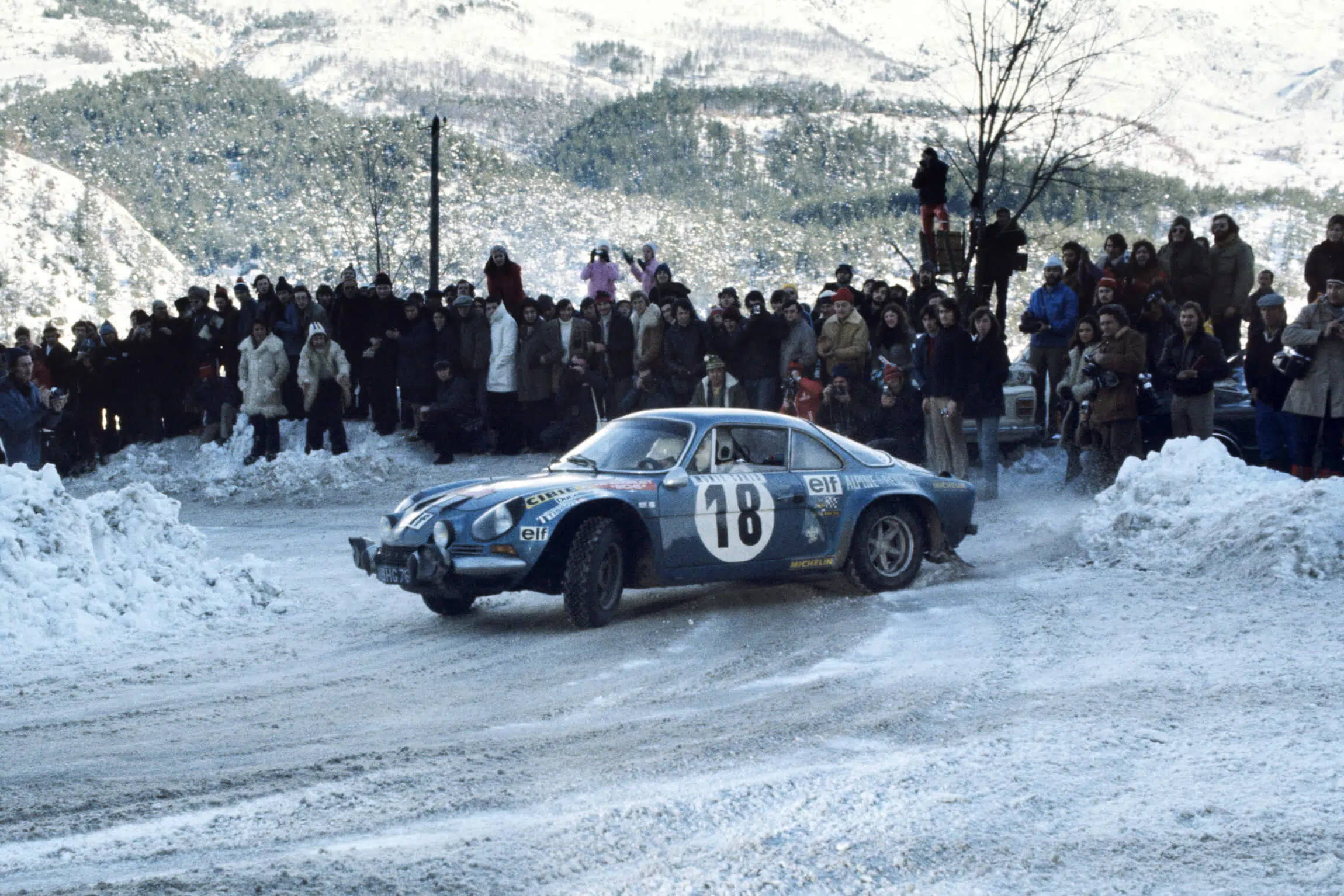 Jean-Claude Andruet 1973 Rallye Monte-Carlo Photo McKlein