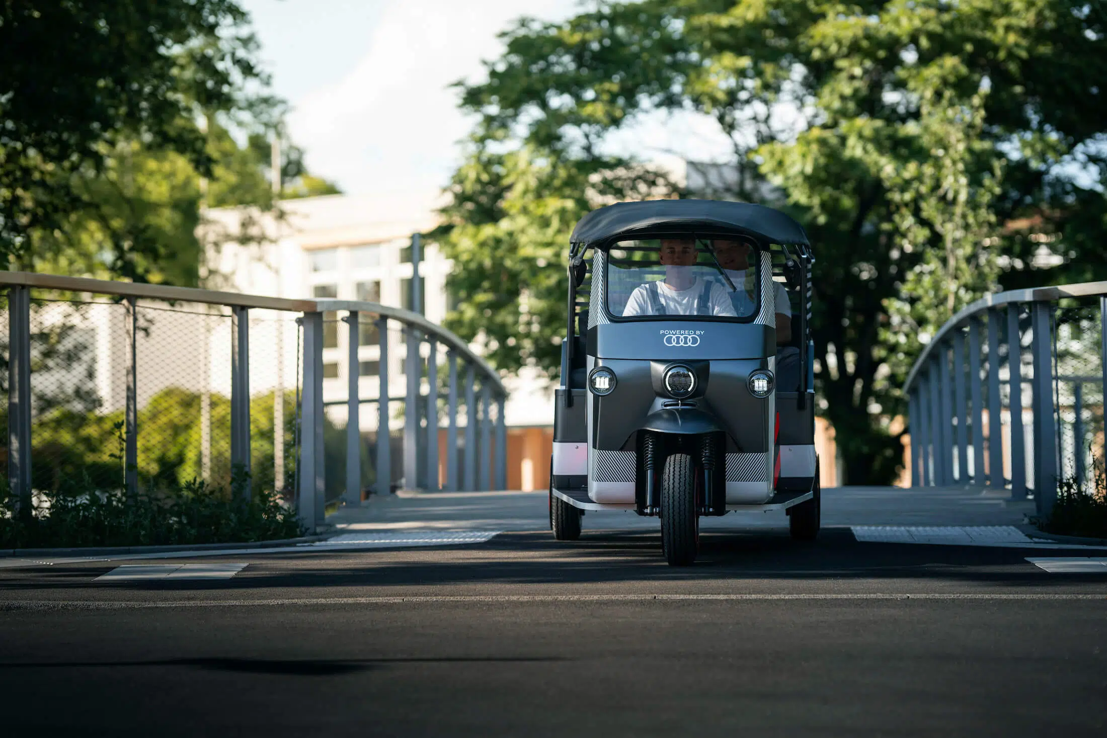 Audi e-tron baterias Tuk Tuk