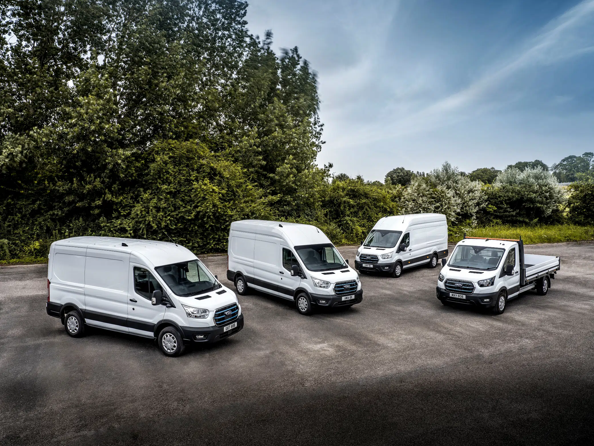 Ford e-Transit gama