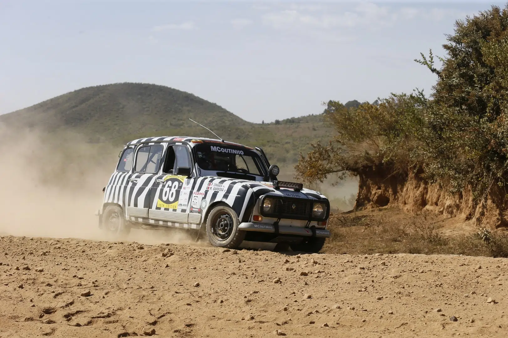Pedro Matos Chaves Renault 4L East African Safari Classic Rally