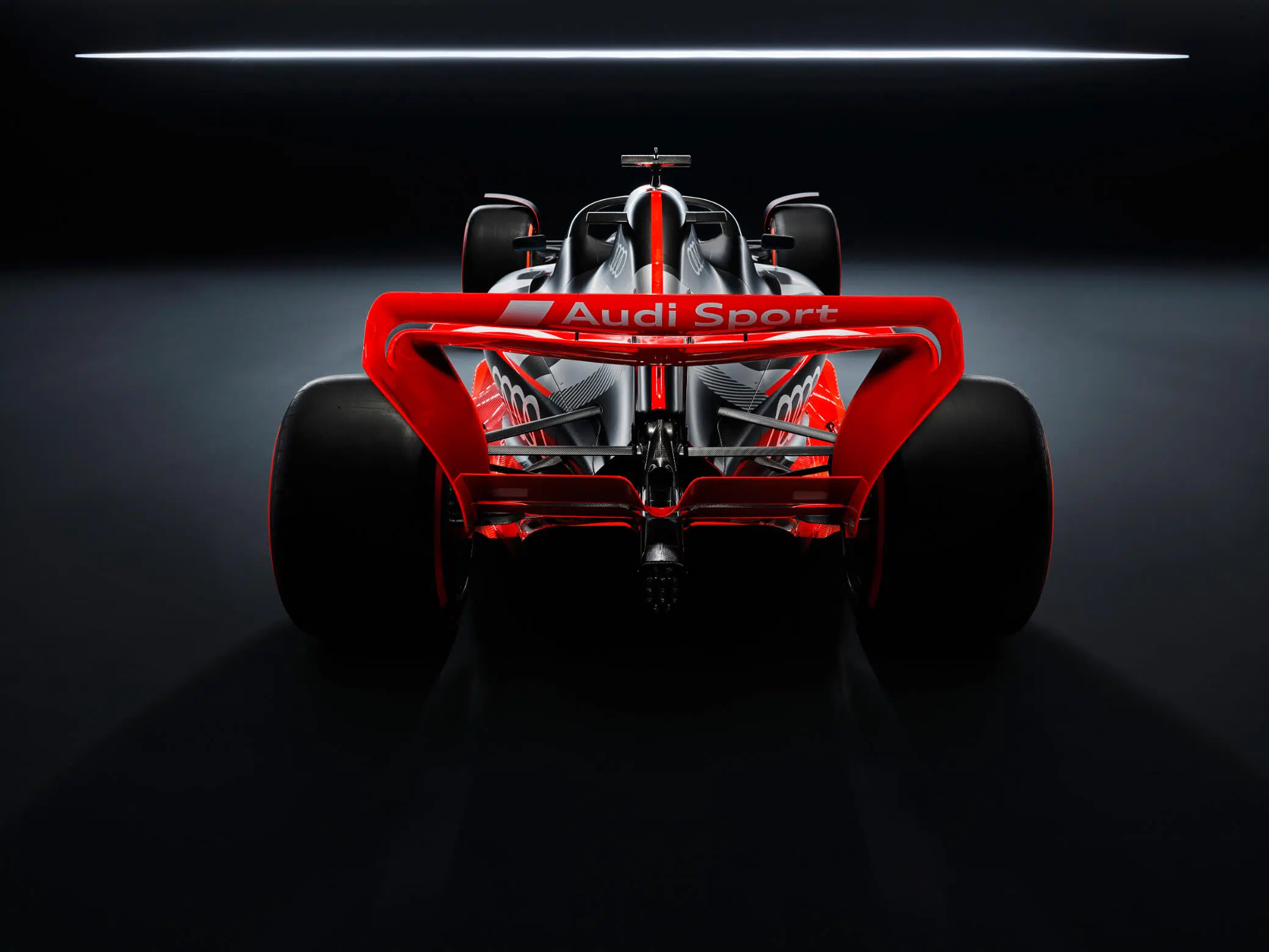 Audi F1 traseira