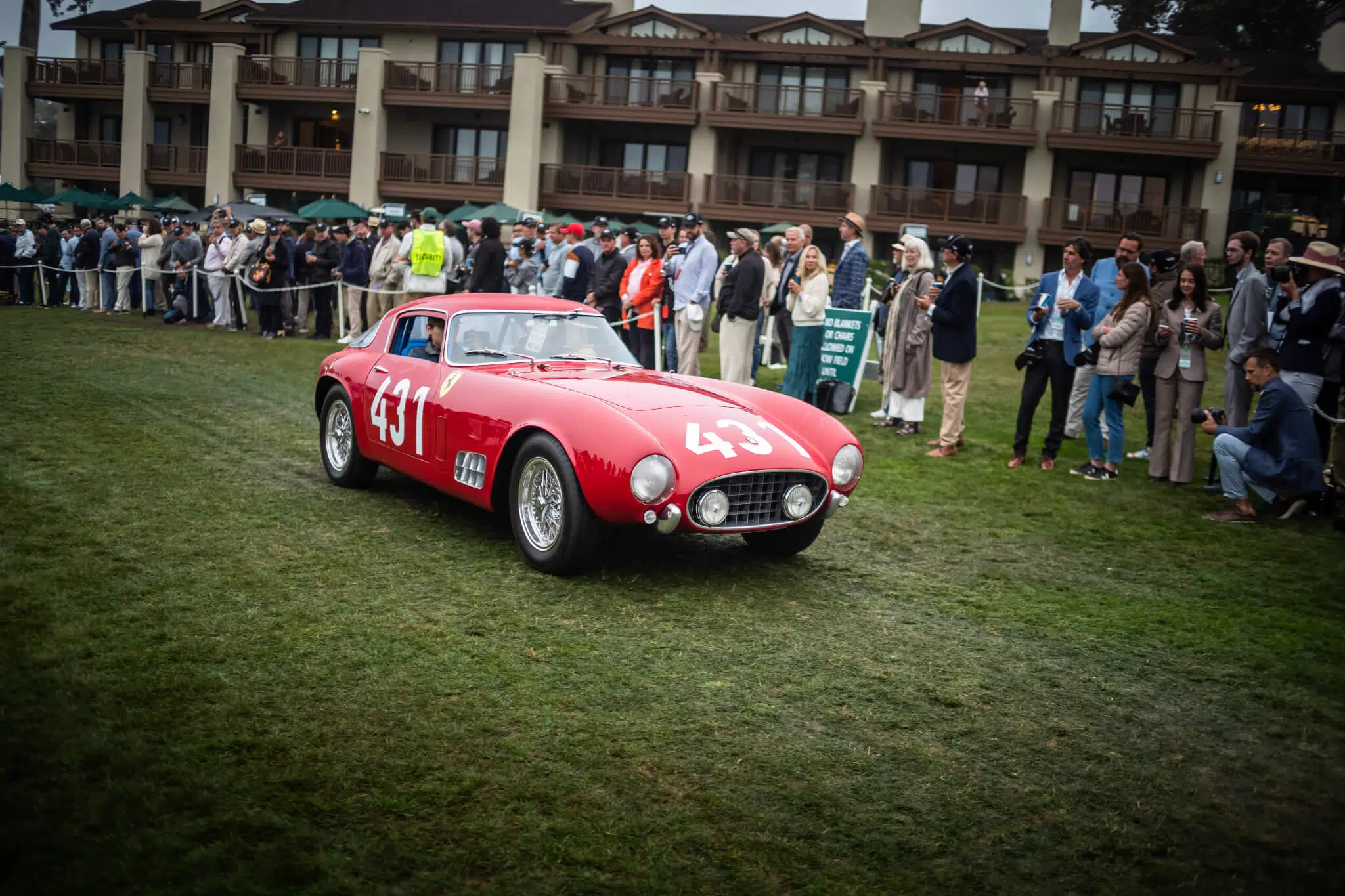 Ferrari no Pebble Beach Concours d'elegance