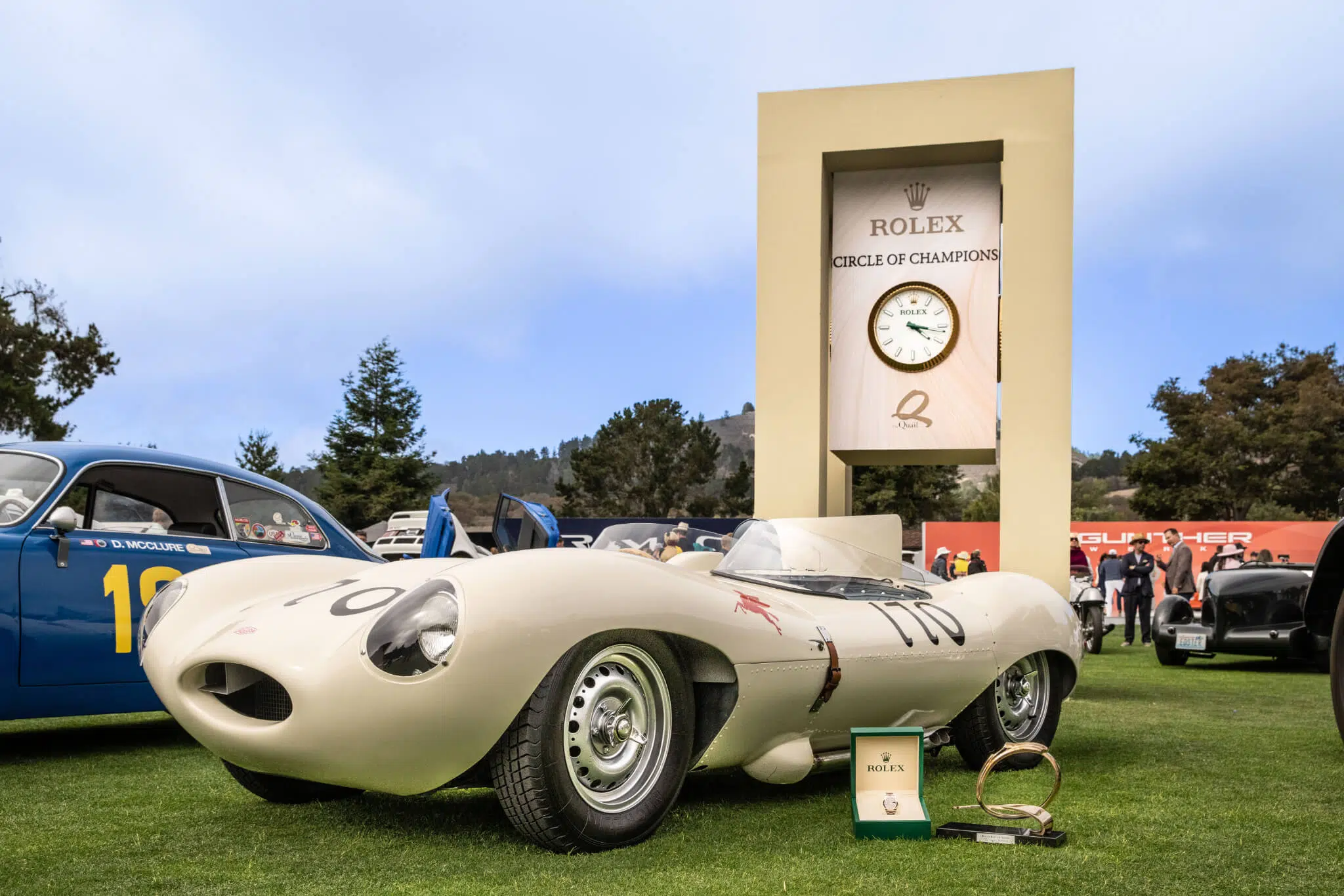 Jaguar D-Type, 1956, no The Quail — A Motorsports Gathering