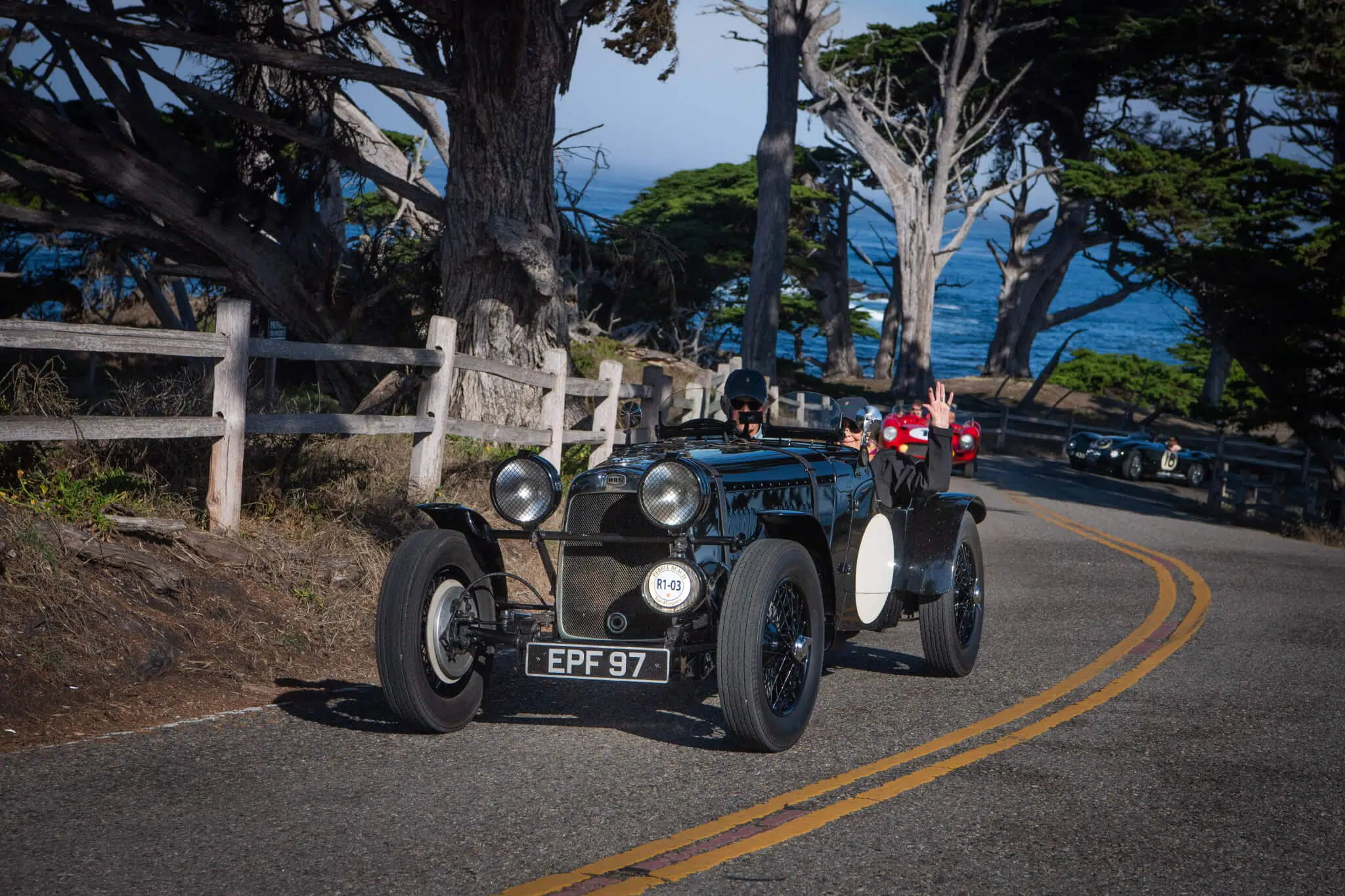 Clássico no Tour do Monterey Car Week