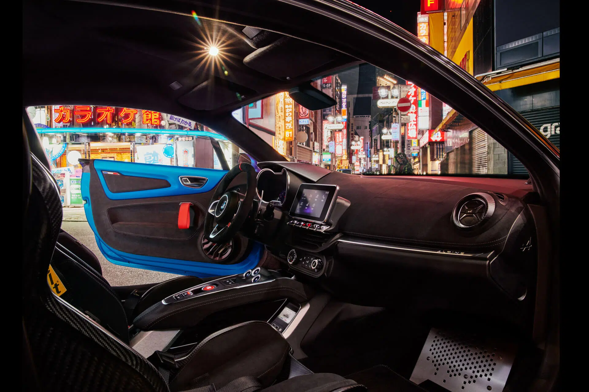 Alpine A110 R interior