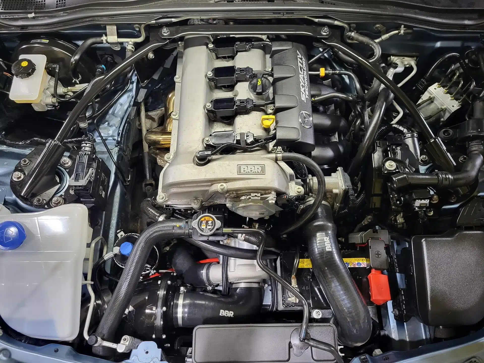 Mazda MX-5 BBR GTi motor