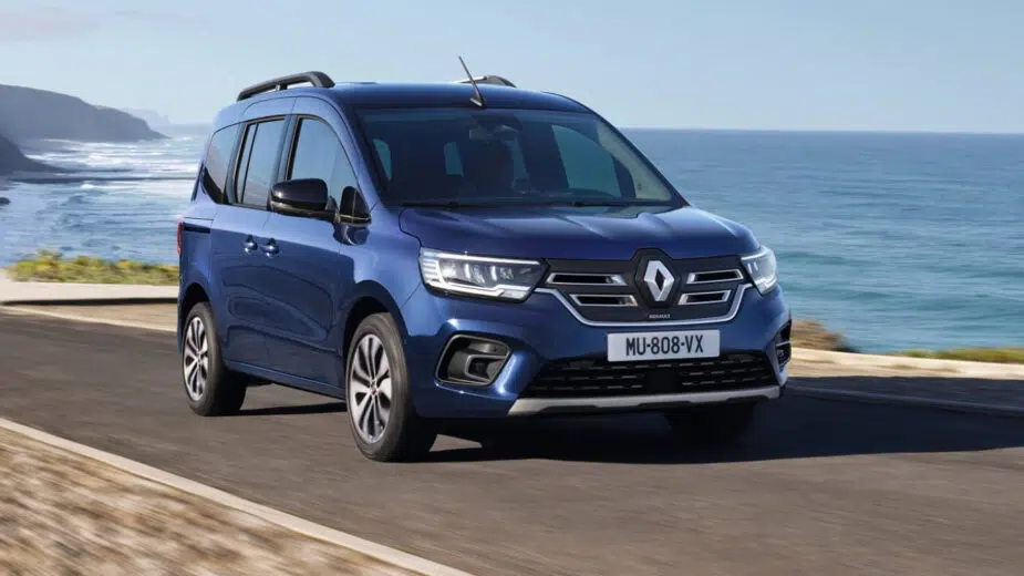 Renault Kangoo E-Tech frente 3/4