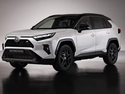 Toyota RAV4 GR Sport vista dianteira 3/4