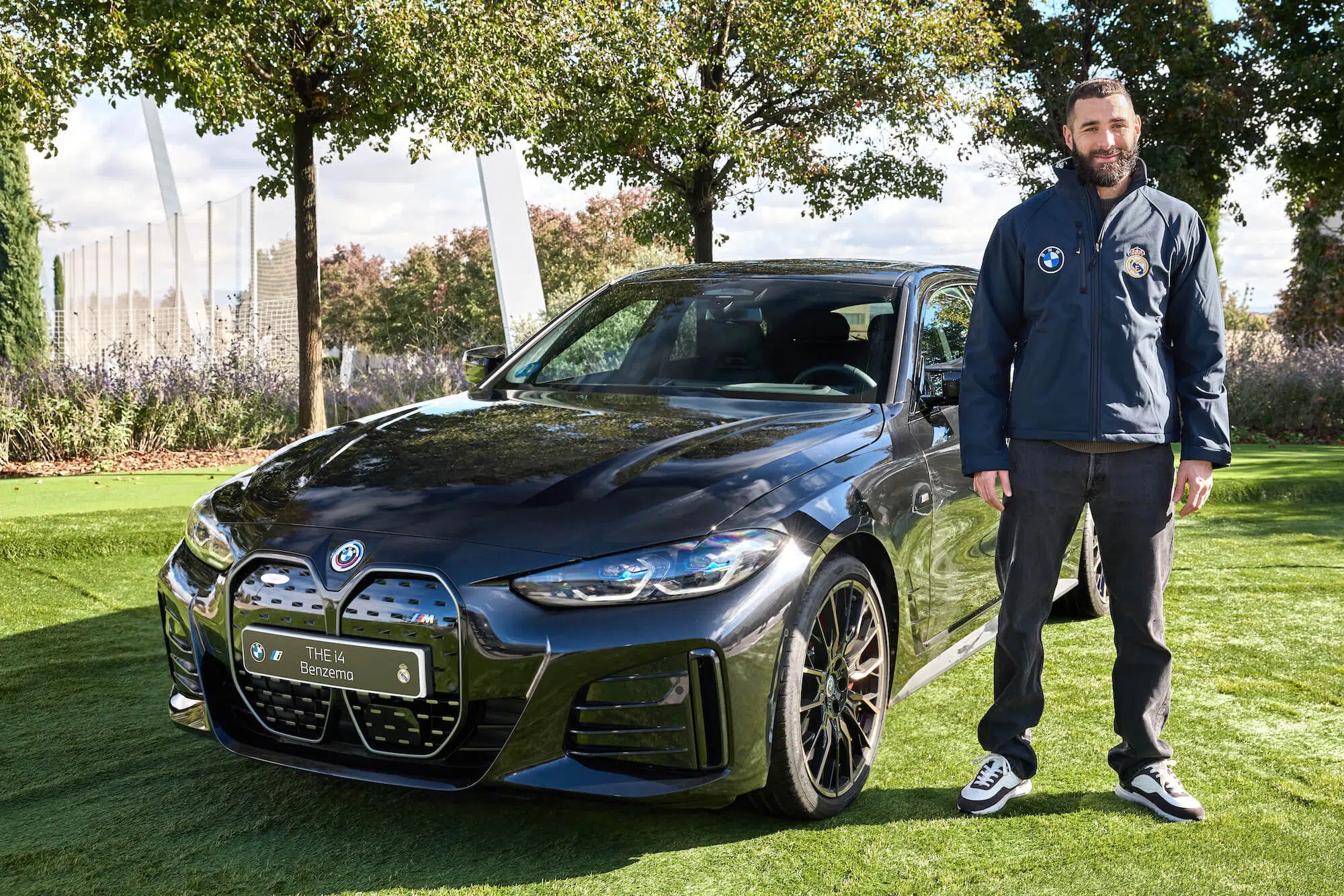 BMW i4 M50 com Karim Benzema