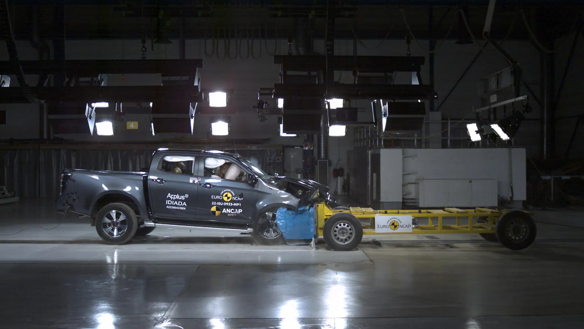 Isuzu D-Max crash-test