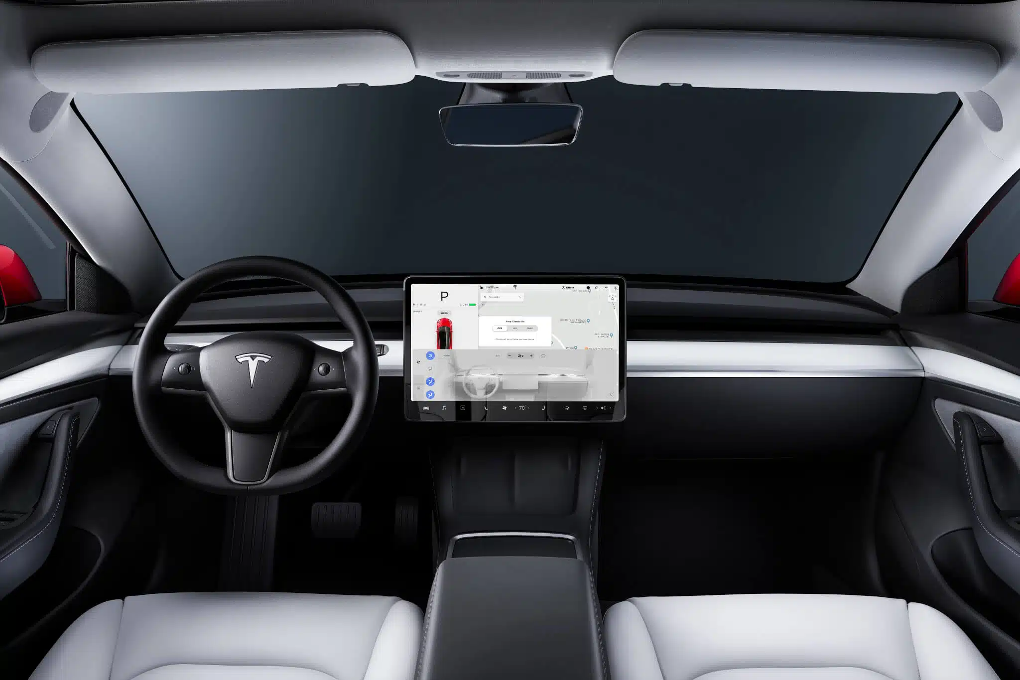 Tesla Model 3 interior