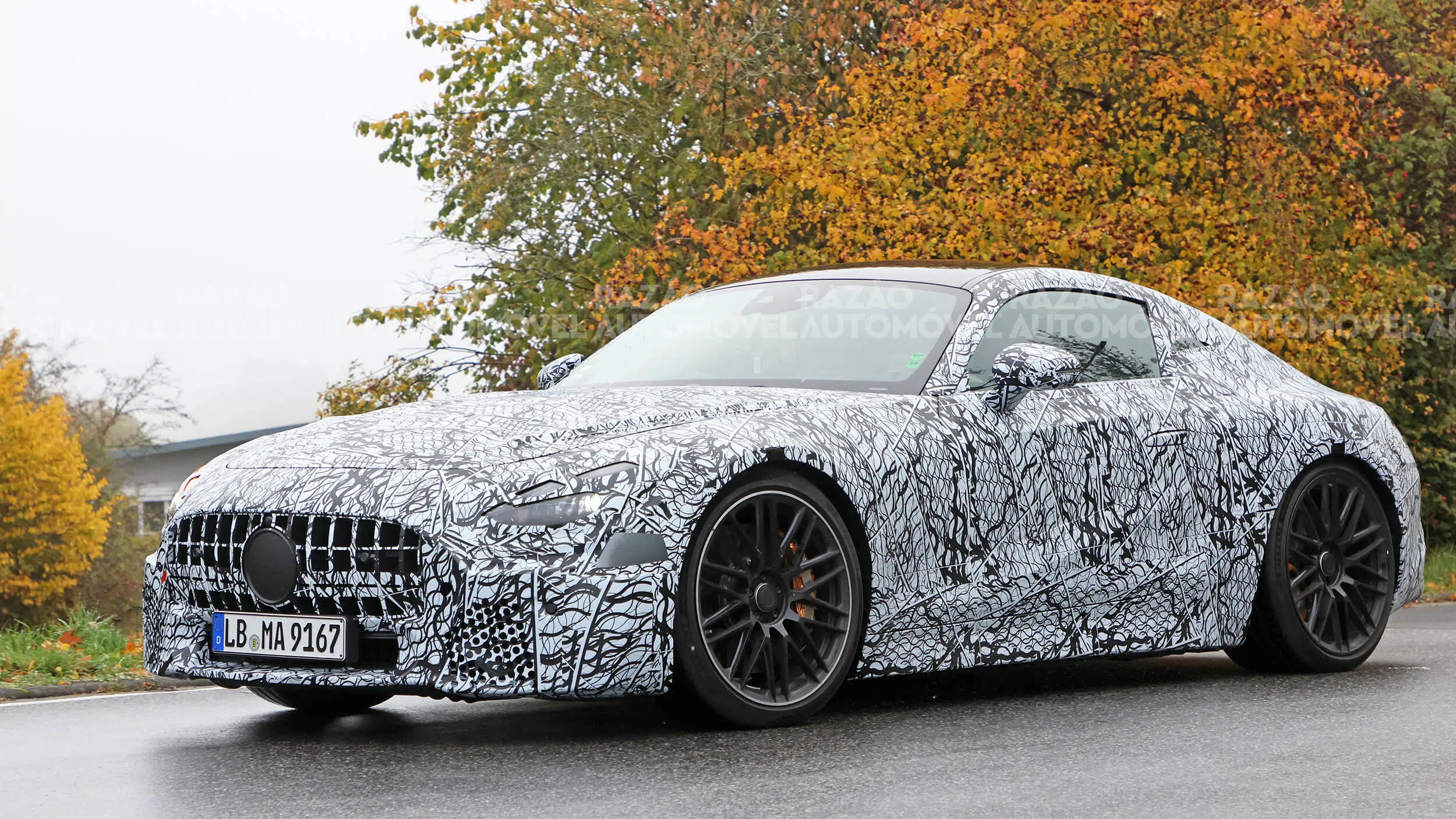 fotos-espia Mercedes-AMG GT 53 PHEV