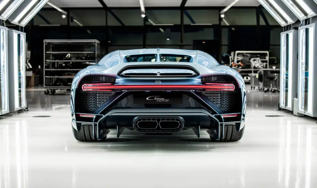 Bugatti Chiron Perfilée traseira