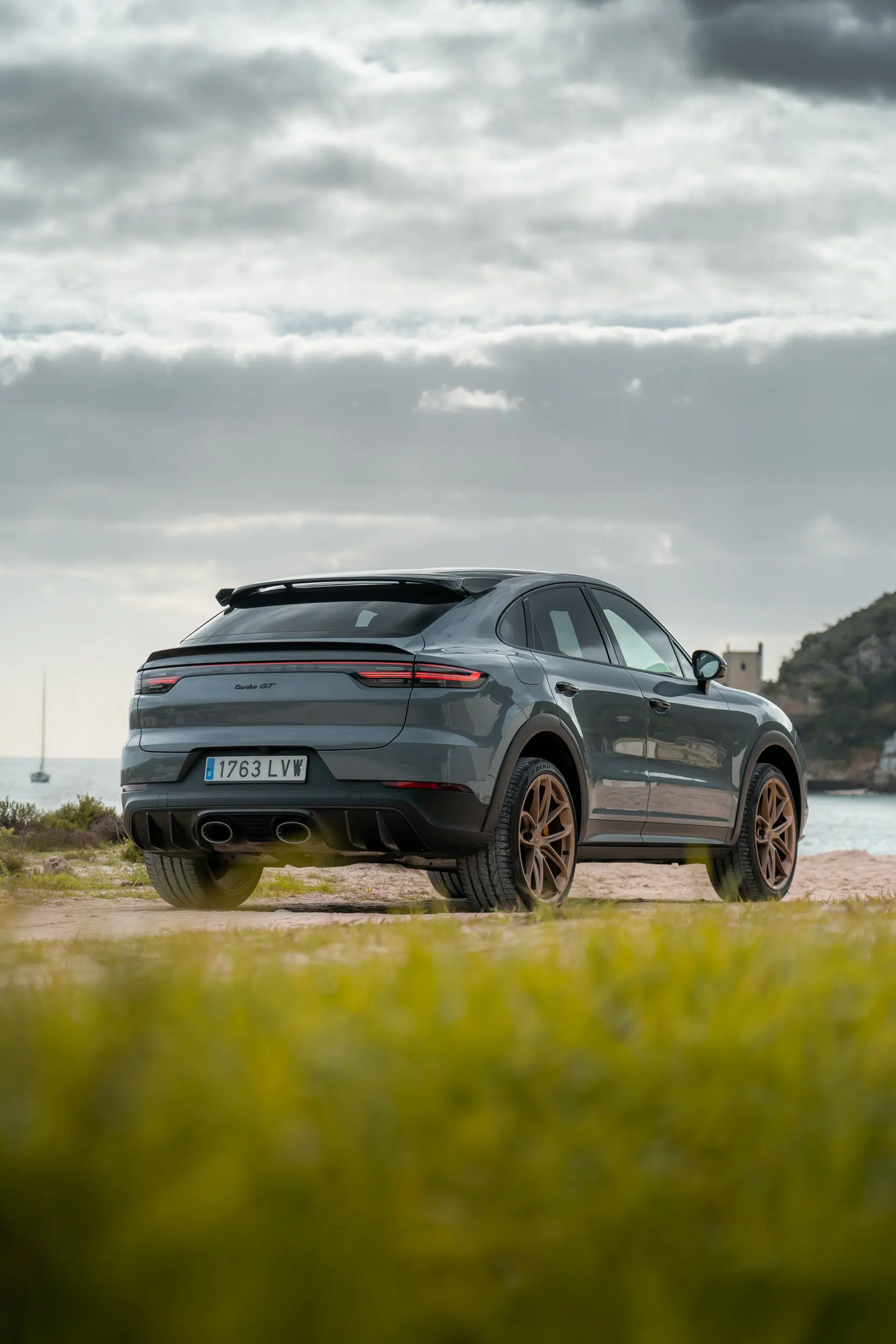 Porsche Cayenne Turbo GT, traseira 3/4