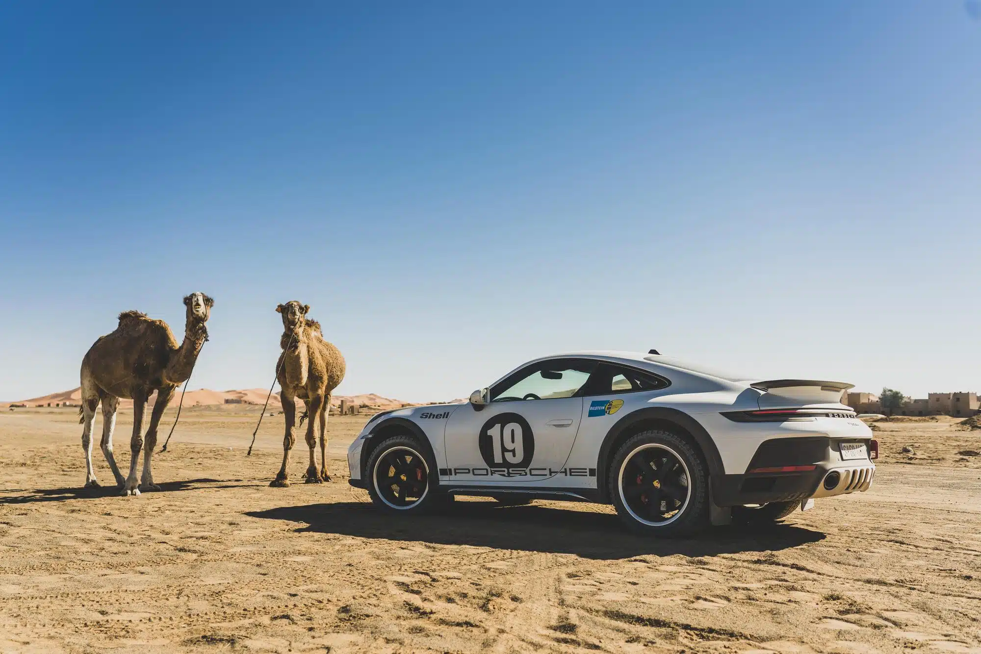 Porsche 911 Dakar decoração "Rally 1971"