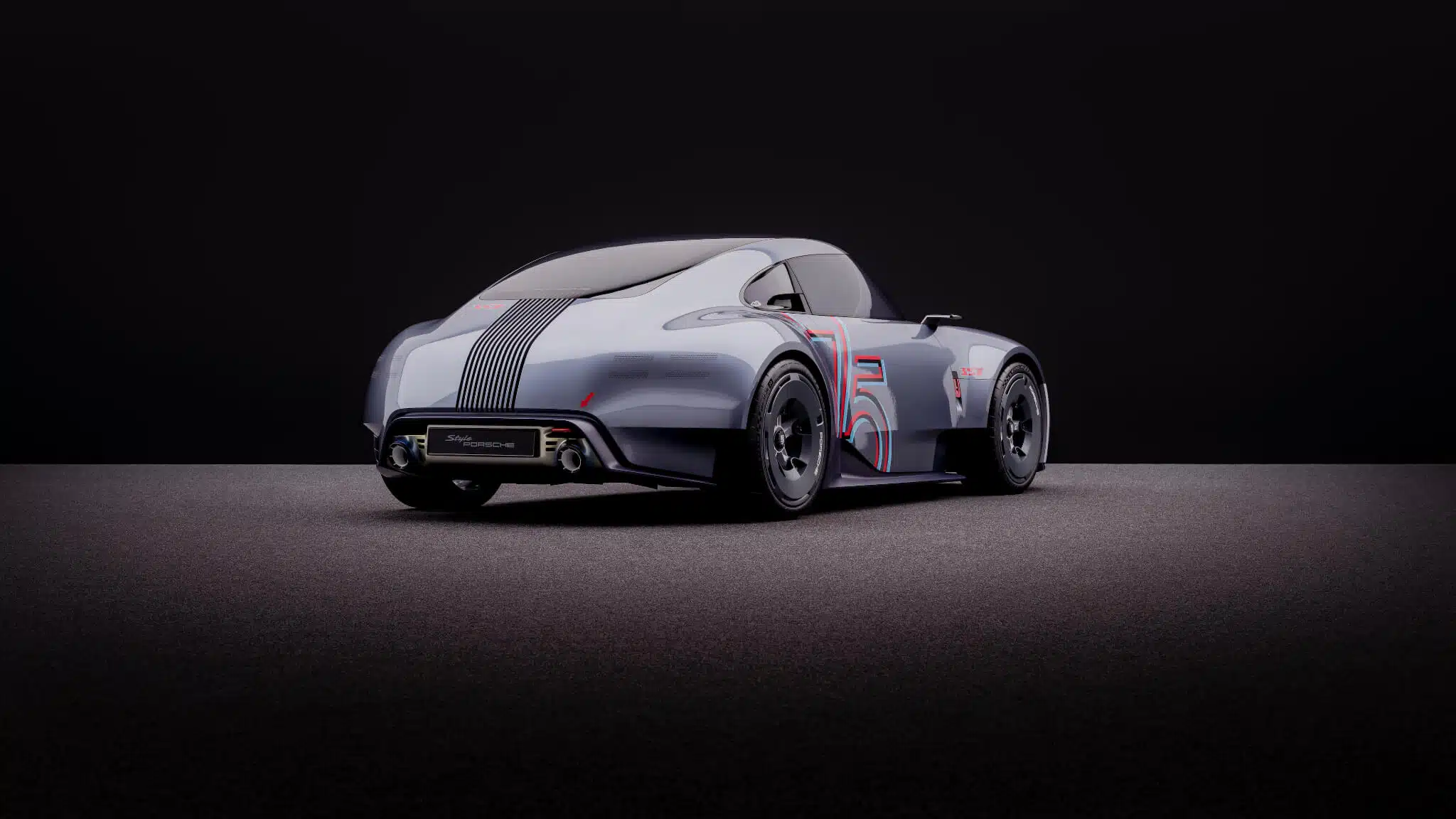 Porsche Vision 357 traseira