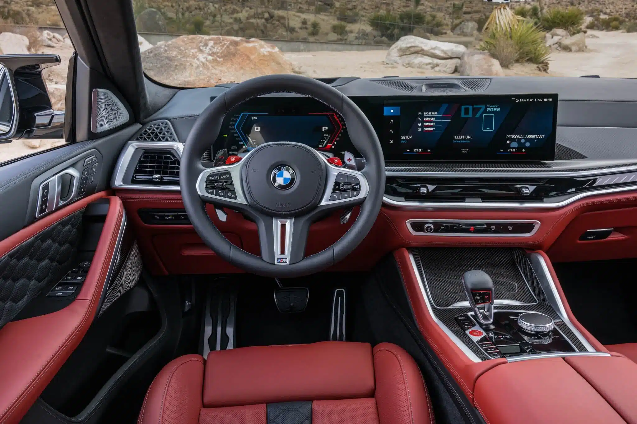 BMW X6 M interior