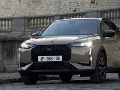 DS 3 E-tense frente