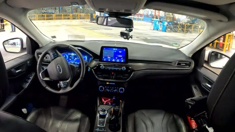 Interior do Ford Kuga