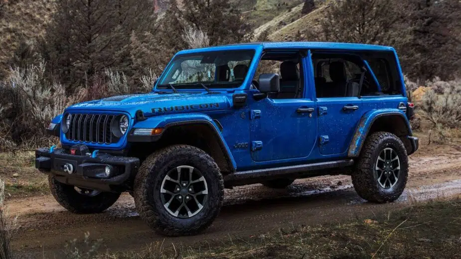 Novo Jeep Wrangler 2023 perfil