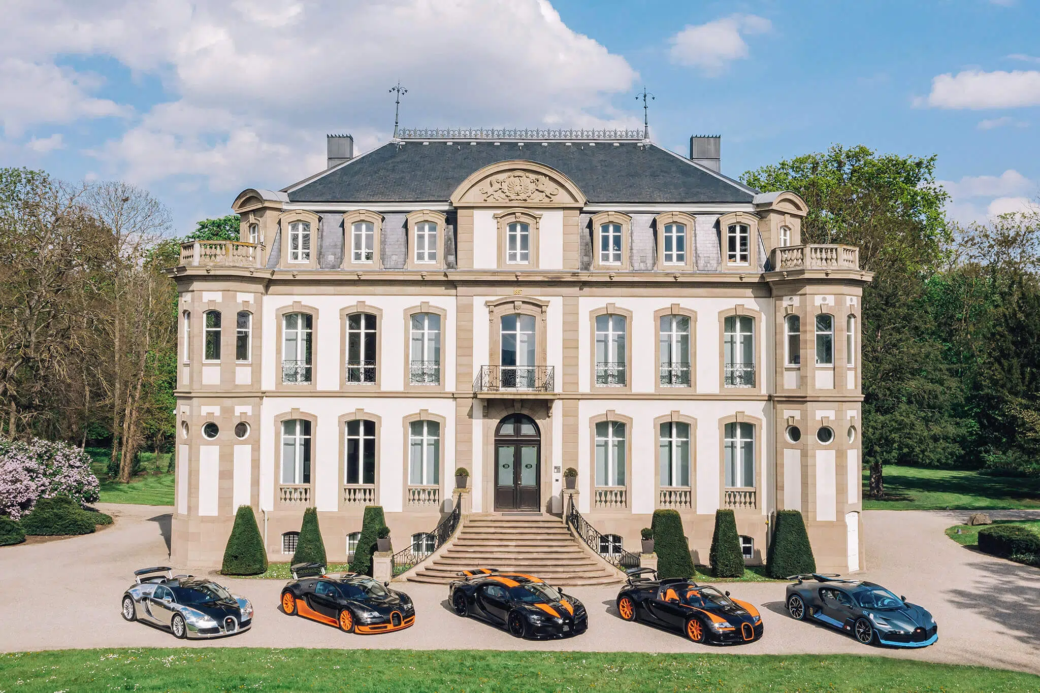 Bugatti recordistas em Molsheim - Casa