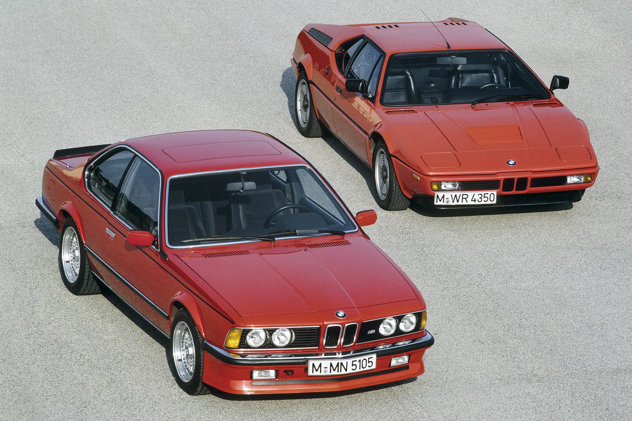 BMW M635 CSi com M1