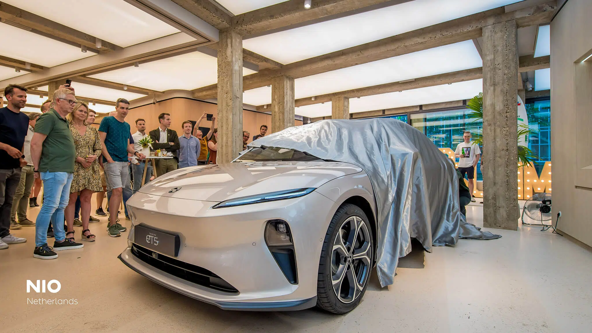 NIO ET5 Touring Apresentação Países Baixos