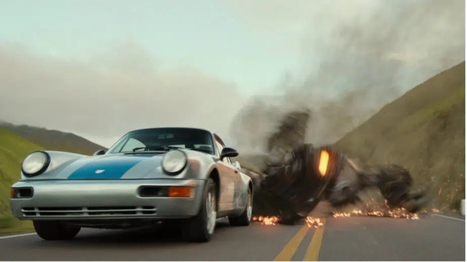 Porsche 911 rs 3.8 mirage, screenshot filme