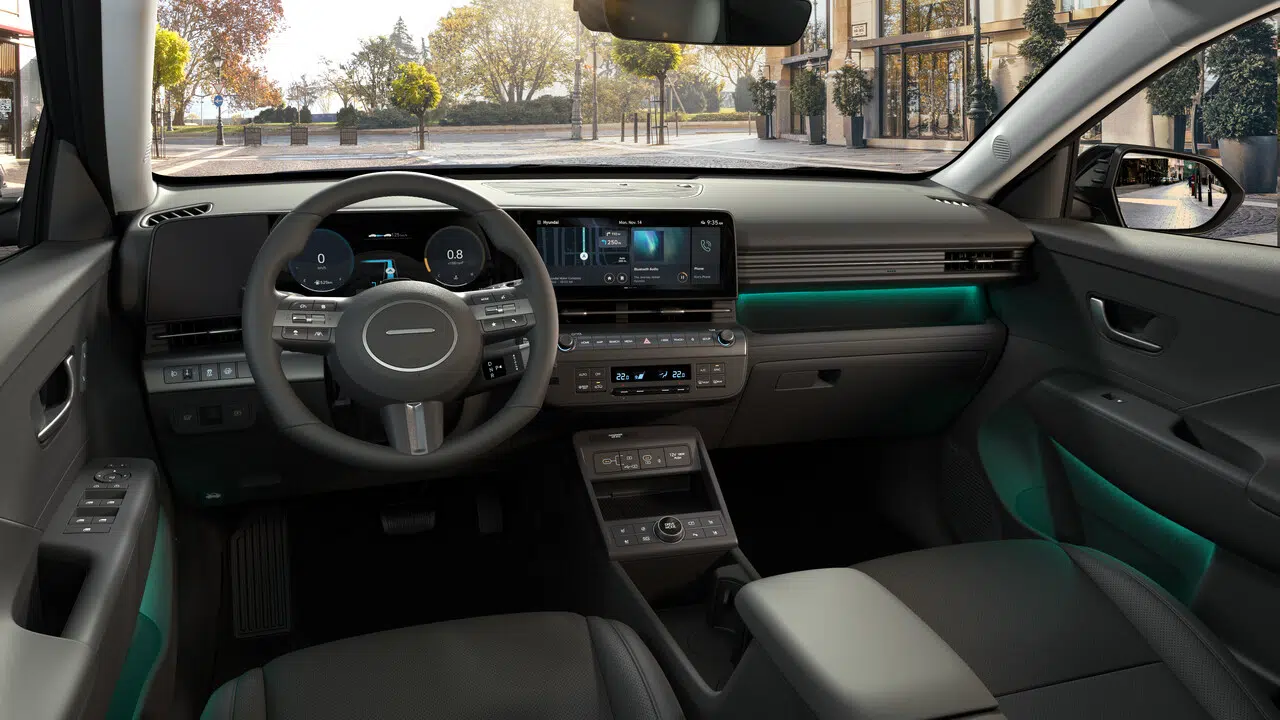 Novo Hyundai KAUAI HEV interior