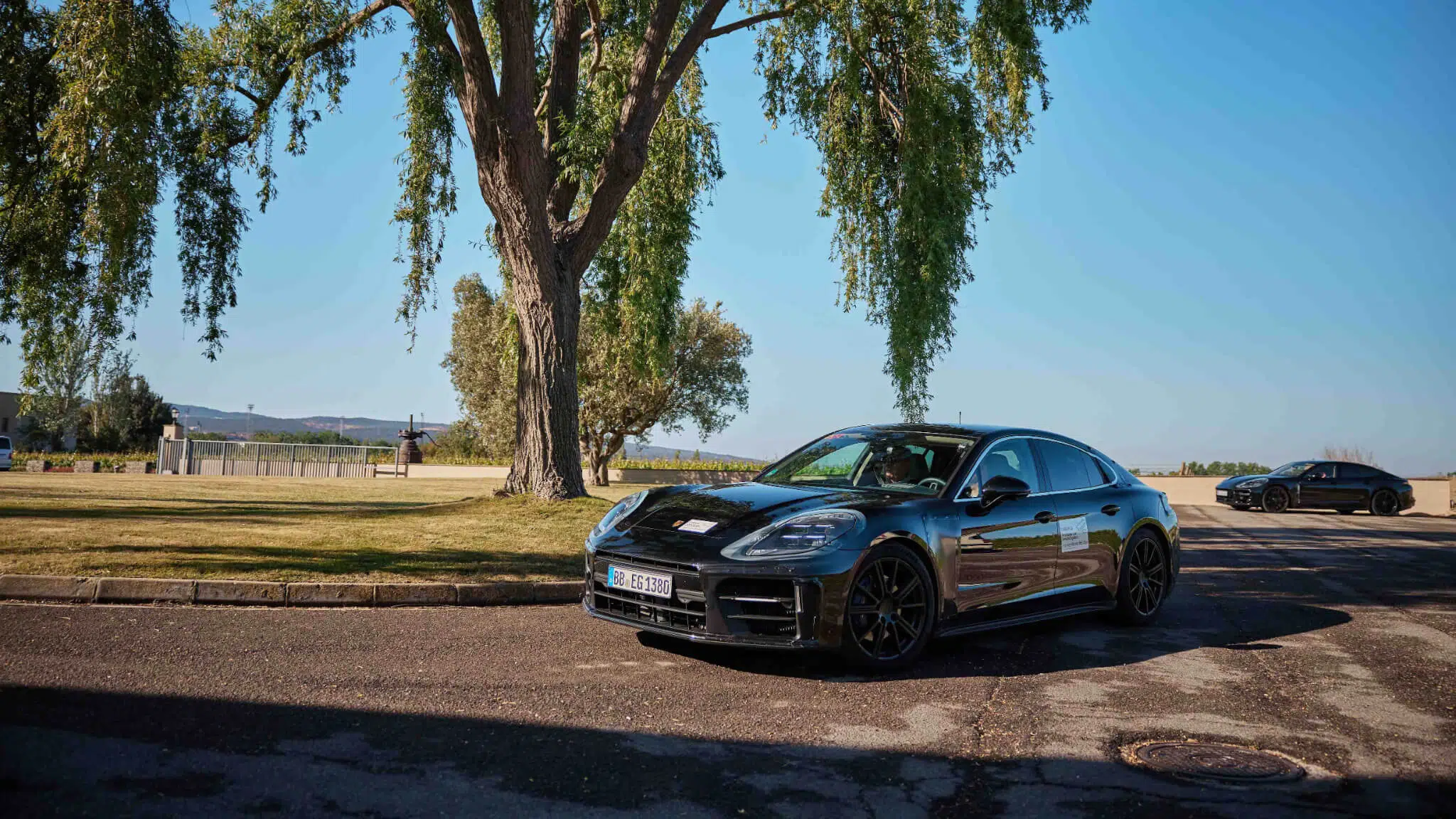 testes Porsche Panamera Barcelona