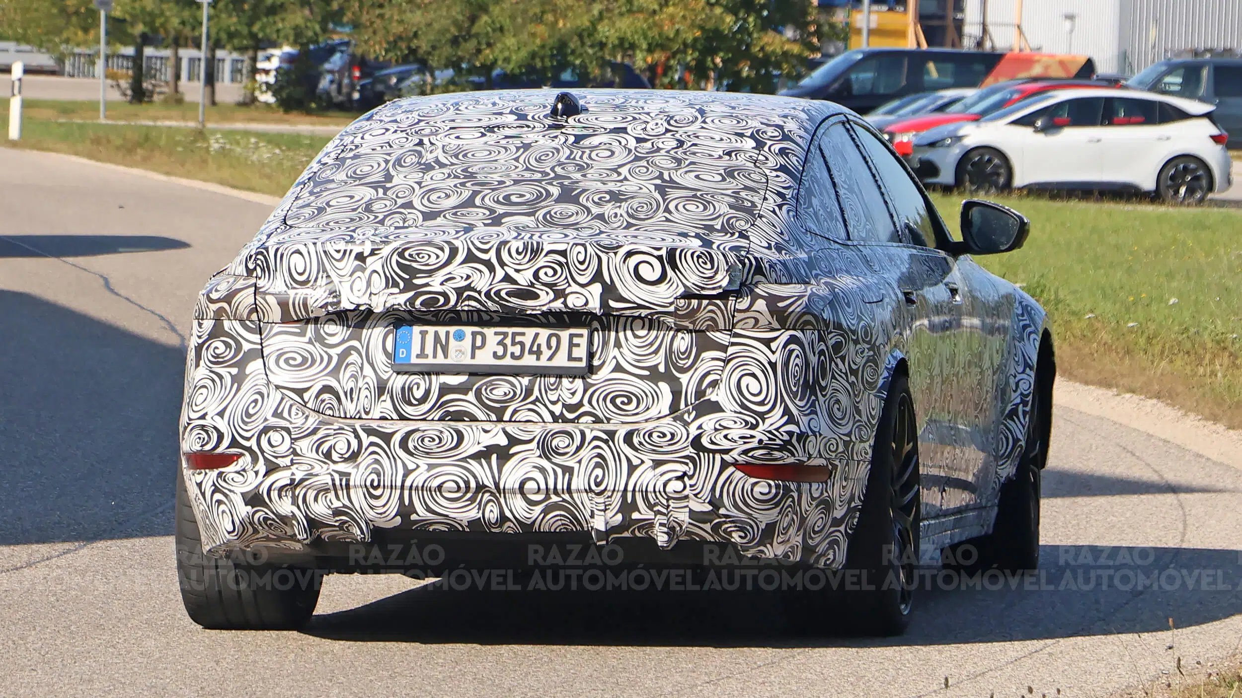 Fotos Espia Audi RS 6 e-tron traseira