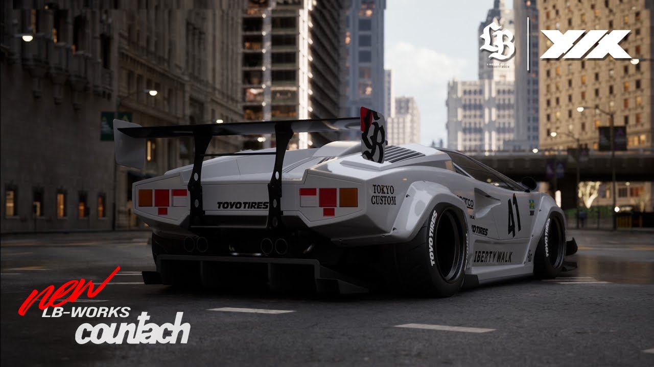 A nova heresia da Liberty Walk? Este Lamborghini Countach