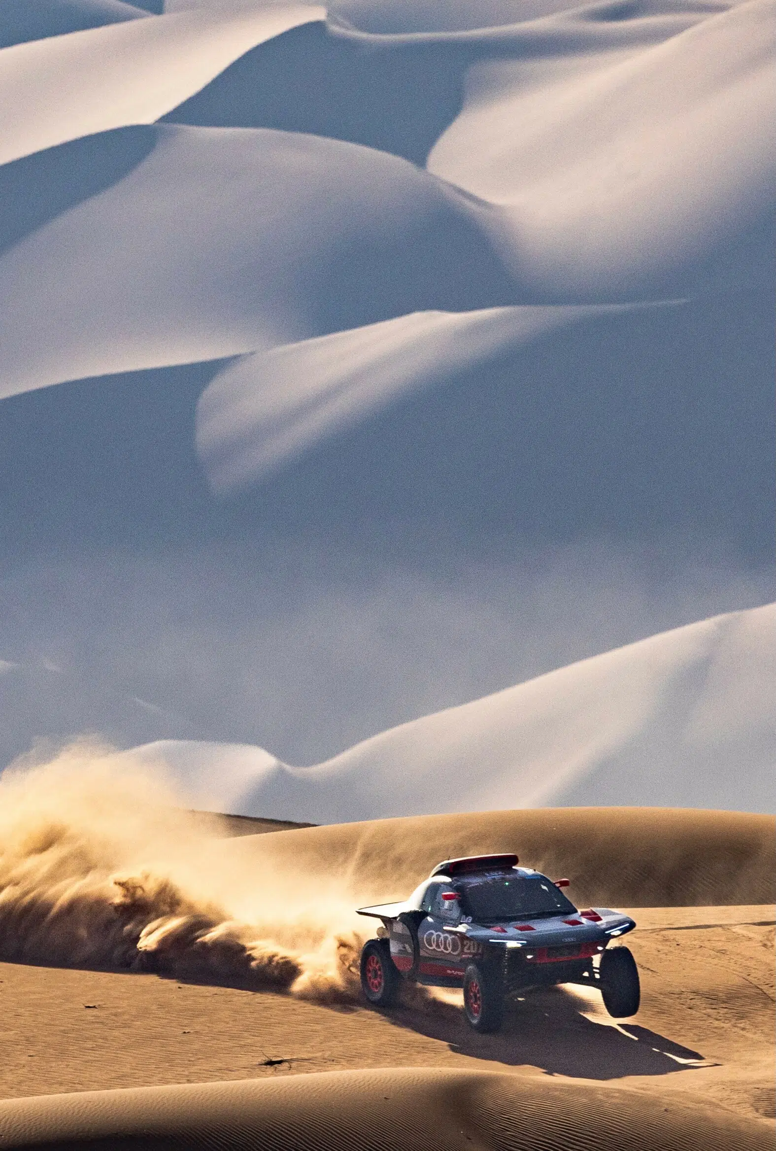 Audi RS Q e-tron em areia, Dakar 2024