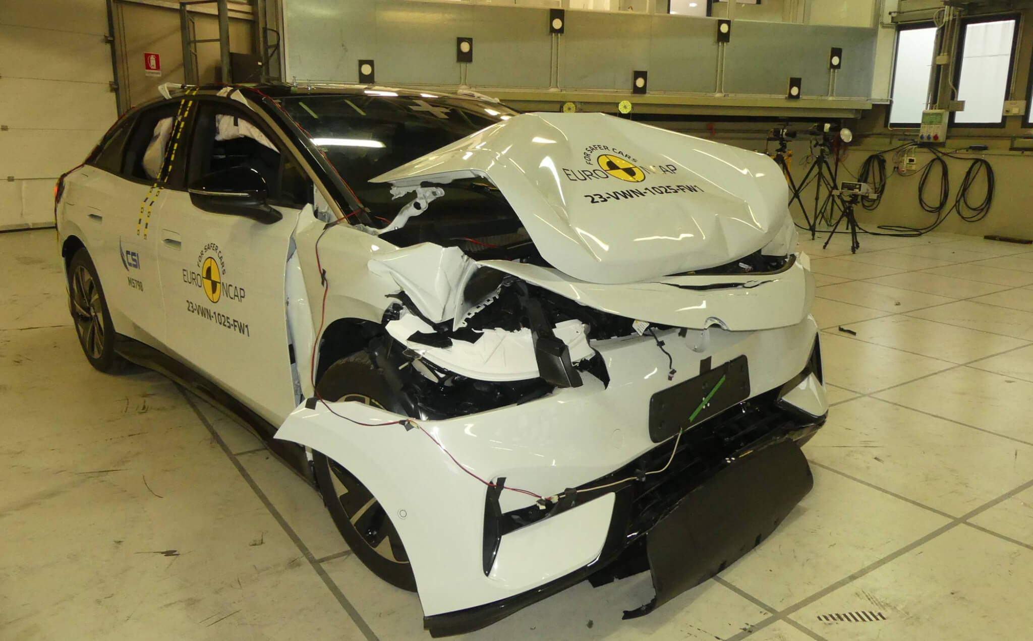 Euro NCAP revela o modelo mais seguro testado em 2023