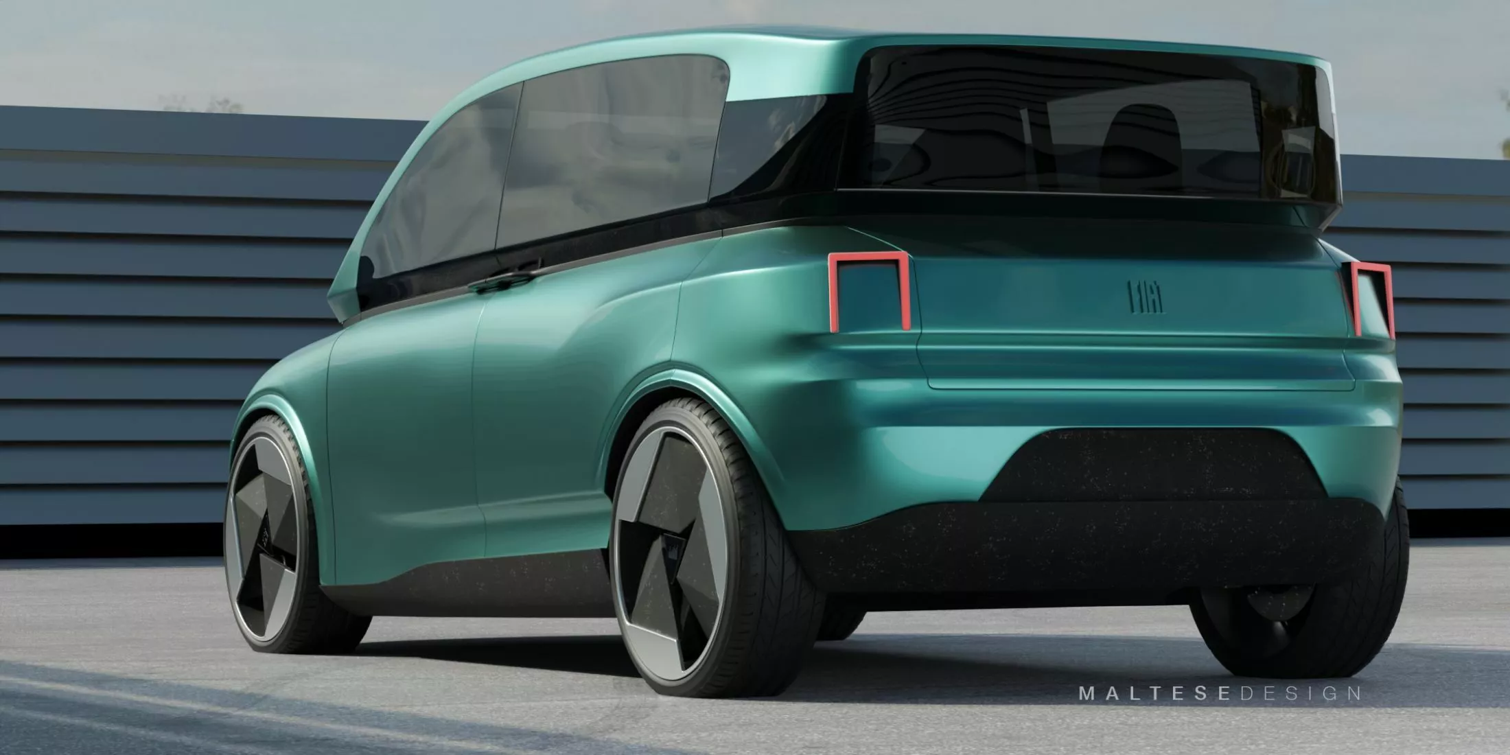 Redesign do Fiat Multipla. Todos merecem uma segunda oportunidade